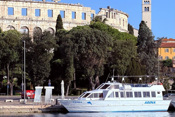 Fantastic DOLPHIN & SUNSET TOUR with dinner ( Pula-NP BRIJUNI ) - Dinner On Board, Wine Included, Plus WiFi for Sunset Posting
