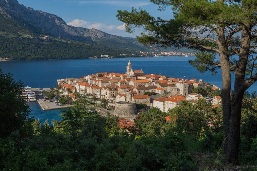From Dubrovnik: Guided Tour of Pelješac & Korčula - From Dubrovnik Toward Ston, You Get the Coast Drive That Makes You Want a Window Seat