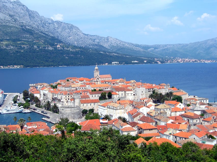 From Dubrovnik: Korcula Island Tour with Wine Tasting - Ston, Walls, and a Morning Coffee Before Korčula