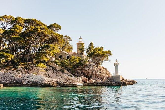 From Dubrovnik: Premium Three Island Cruise with lunch and drinks - Koločep Island: the quiet coastal paths and a beach near the harbor