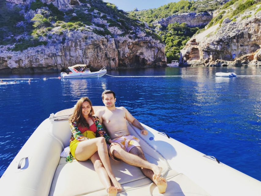 From Hvar: Blue Cave and 5 Islands Boat Tour - Stop 2: Green Cave, the Sunlight Light Show