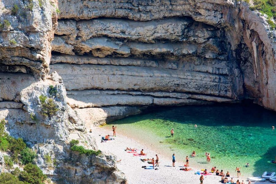 From Hvar: Blue Cave, Green Cave & 5 Islands Speedboat Tour - Snorkeling and swimming gear: what’s provided, what you still need