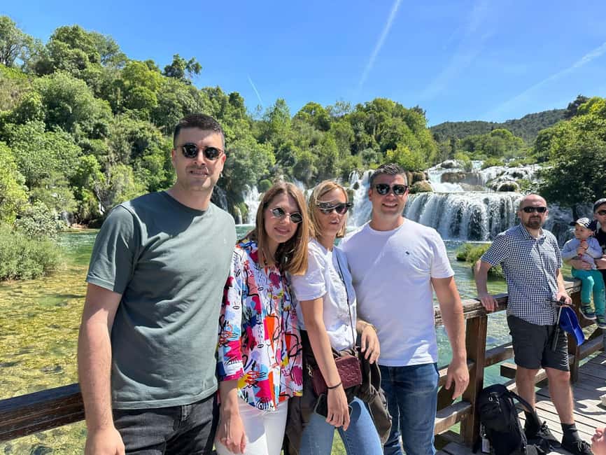 From Makarska: Krka Waterfalls & Šibenik Day Trip - The Krka transfer and the separate entrance idea