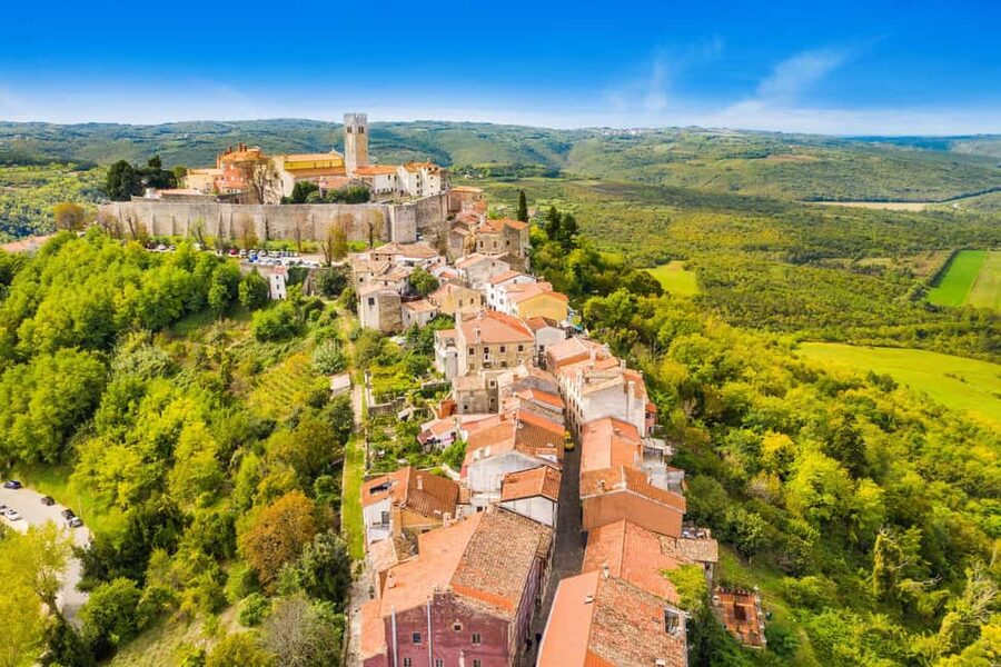 From Rovinj: Istria Day Tour to Poreč, Grožnjan & Motovun - Getting Picked Up, Then Enjoying a Smooth Pace