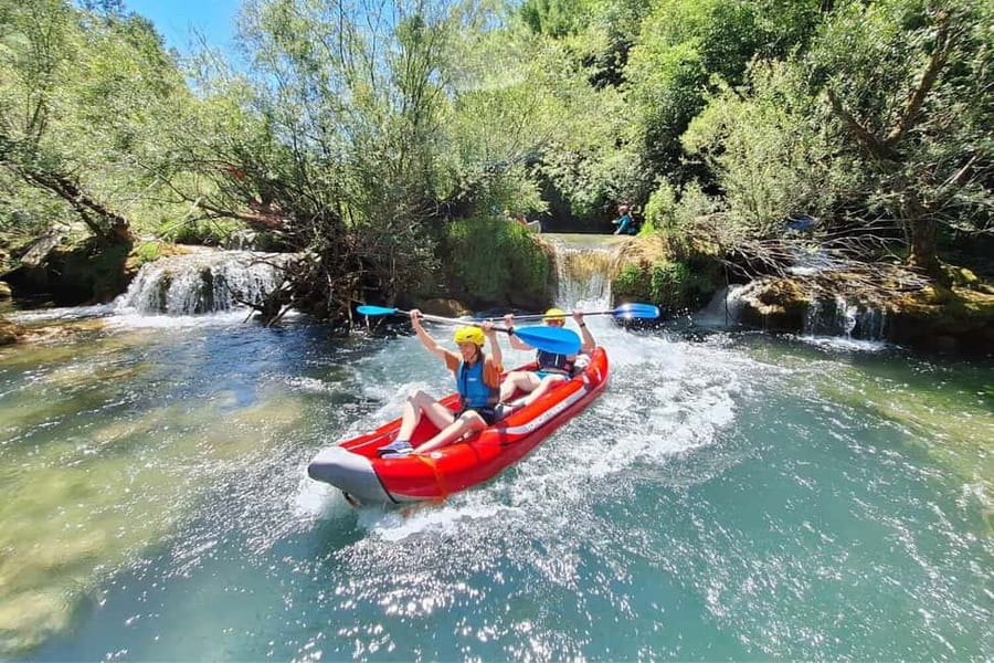From Slunj: Mreznica Kayaking Adventure - Meeting in Zečev Varoš (Near Plitvice Lakes) and Getting On the Van