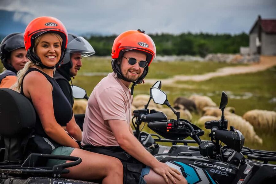 From Split: ATV Dinara Mountain Tour with Picnic - ATV Setup and Safety: What You Actually Get