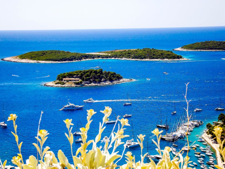 From Split: Blue Cave and Hvar Guided Tour by Luxury Boat - Budikovac Blue Lagoon, swimming plus snorkeling gear that saves you hassle