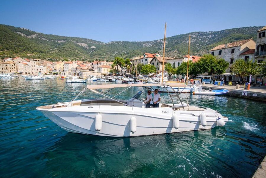 From Split: Blue Cave & Coastal Highlights Private Boat Tour - Komiža on Vis: oldest-coast fishing town energy