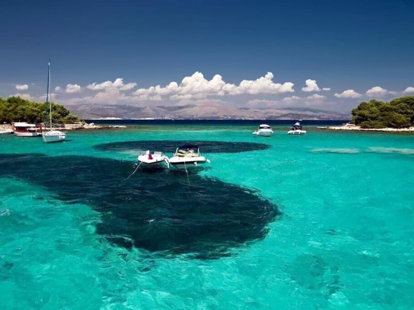 From Split: Blue Lagoon & 2 Islands half-day Private - Krknjaši Blue Lagoon: Colors, Snorkeling Gear, and Cocktails
