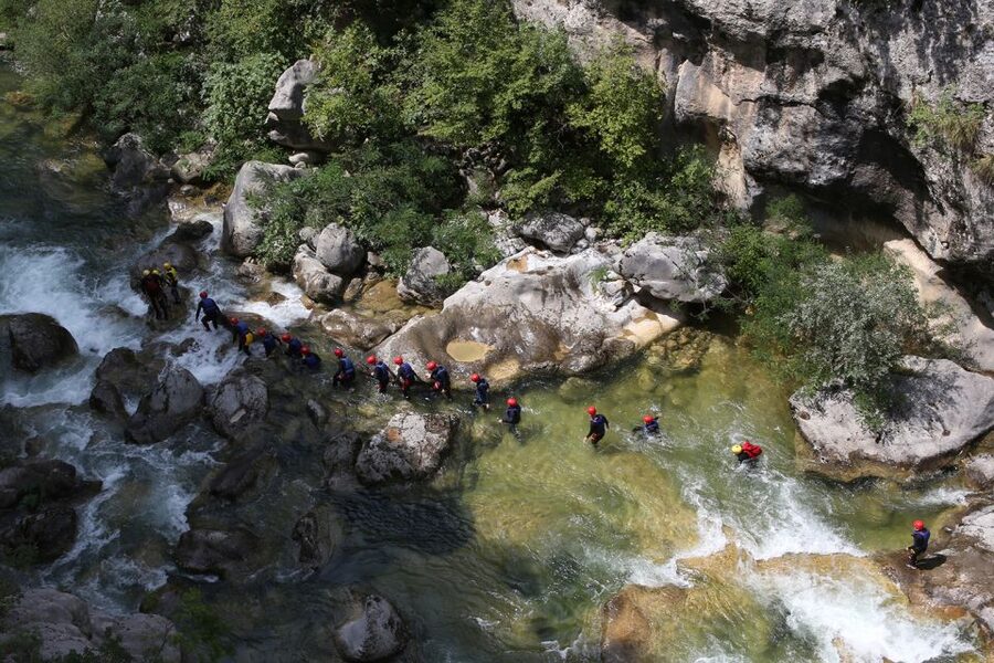 From Split: Canyoning on the Cetina River - Safety and the guides: why people keep praising the same names