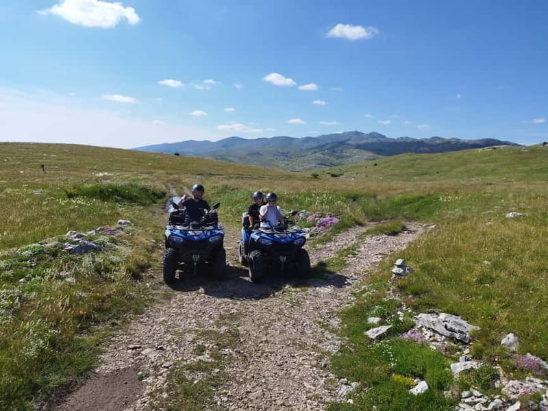 From Split: Dinara Nature Park Quad Adventure with Swimming - The Rumin Trail Loop: Mountains, Off-Road Fun, and Real Rural Croatia