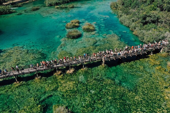 From Split: Krka Waterfalls, Food & Wine Tasting Tour - Jaruga hydroelectric power plant: history you can see