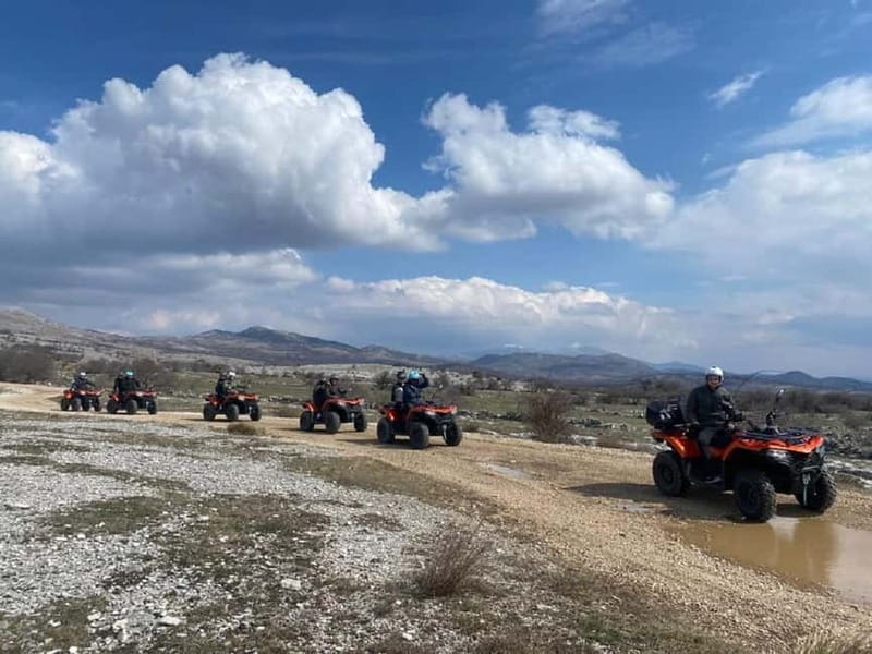 From Split: Off-Road Quad Safari Experience - Cetina River and Kamešnica Mountain: a quad route that makes sense