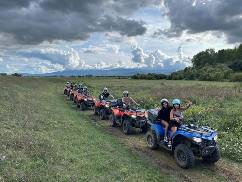 From Split: Off-Road Quad Safari Experience - Kamešnica mountain trails: pine air, rugged paths, and Adriatic Sea viewpoints