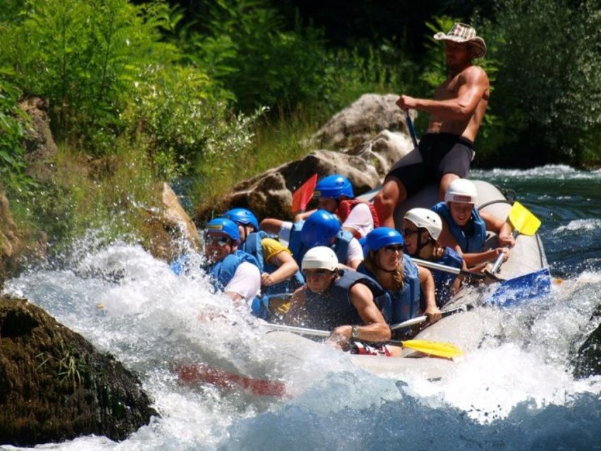 From Split or Trogir: Cetina River Rafting with Transfer - The White-Water Run: What The Rapids Feel Like