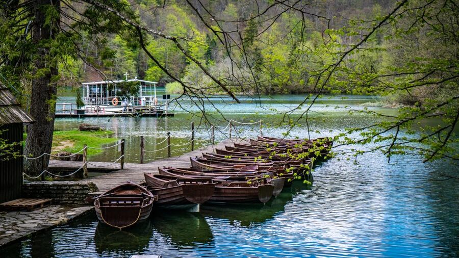 From Split: Plitvice Lakes Guided tour - Boat ride and electric train: how you see more with less fatigue
