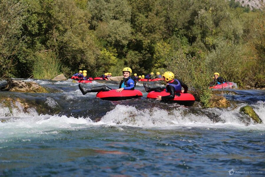 From Split: River Tubing on Cetina River - What Cetina River Tubing Feels Like, Calm to Small Rapids