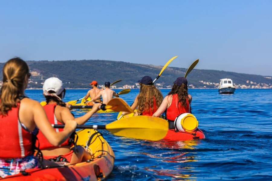 From Split: Sea Kayaking Tour - Effort level: beginner-friendly, but not a free ride