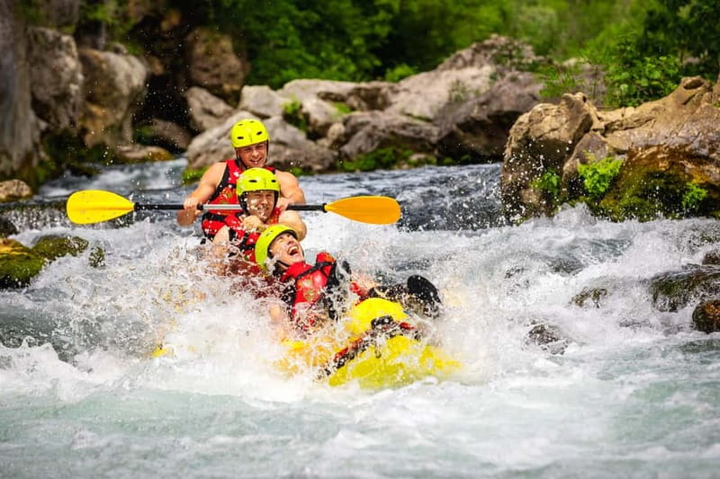 From Split/Šestanovac: Whitewater Rafting on Cetina River - From Split to Blato na Cetini: the transfer that sets the tone