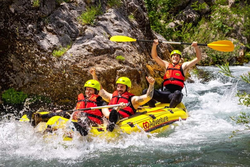 From Split/Šestanovac: Whitewater Rafting on Cetina River - Small-raft confidence: skipper time on Cetina