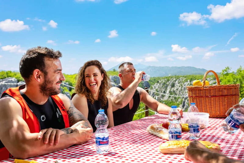 From Split/Šestanovac: Whitewater Rafting on Cetina River - The 3-hour run: class II to IV rapids, coached fun