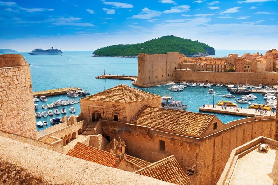 From Split & Trogir: Dubrovnik Guided Day Tour - City Walls, cable car, and the practical plan for peak summer