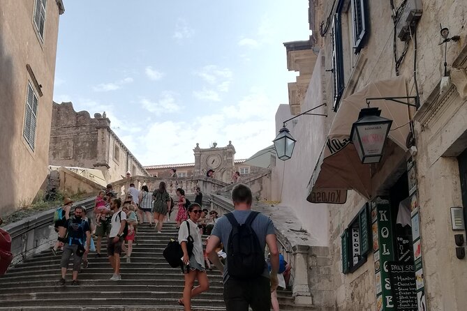 From Split/Trogir Small group tour to Dubrovnik with stop in Ston - Rector’s Palace, Sponza Palace, and St. Blaise Church, in plain language