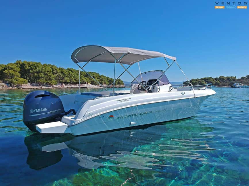From Trogir: 3 islands half day tour with Blue Lagoon - Šolta and Maslinica: a calmer island village break with swimming time