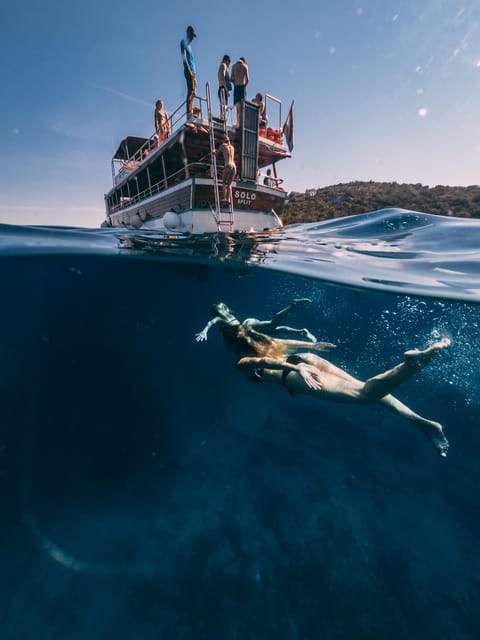From Trogir: Blue Lagoon & Šolta Cruise with Lunch & Drinks - Blue Lagoon centerpiece: snorkeling, swimming, and choosing your vibe