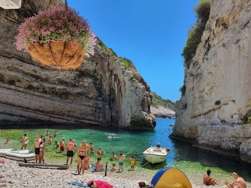 From Vis: Speedboat tour - Vis, Biševo & Blue Cave (shared) - Pritišćina swim stop: pick your pace and work on your tan