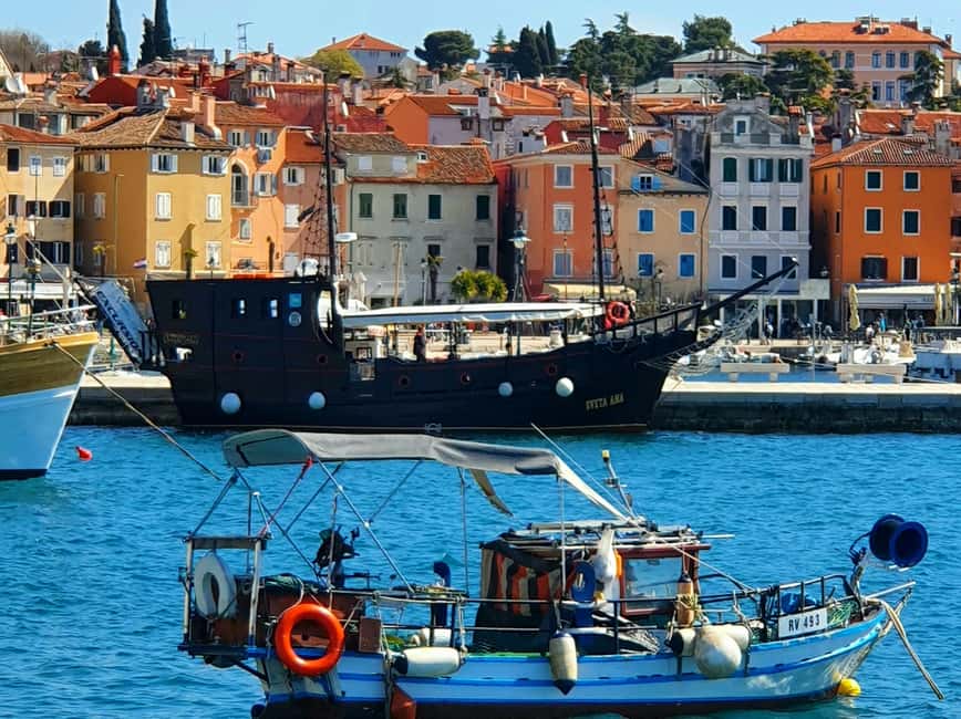 From Vrsar: Boat Trip to Rovinj and Lim Fjord - Food, drinks, and what to bring when lunch is not included