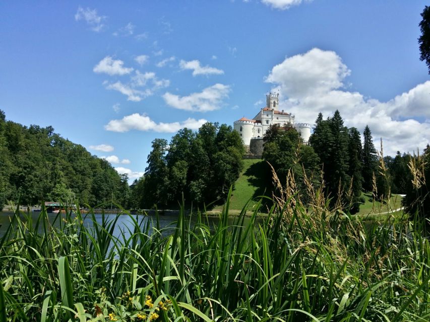 From Zagreb: Fairytale Castle & Wine Tasting & Lunch - Trakoscan Castle in Zagorje: Fairytale Frames, Castle Rooms, and the Lake Note