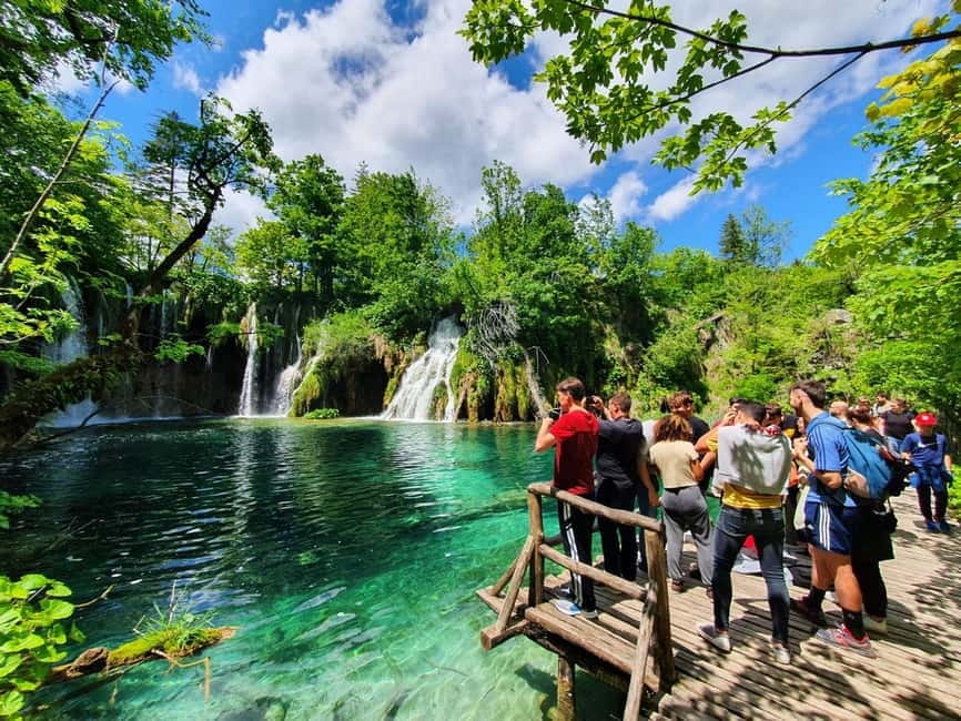 From Zagreb: Rastoke and Plitvice lakes Guided Day Trip - Ferry and electric train inside the park, when they are running