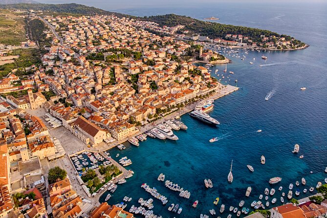 Full-Day Catamaran Cruise to Hvar & Pakleni Islands with Food and free Drinks - Pakleni Islands: Hidden Bays and Another Swim Stop