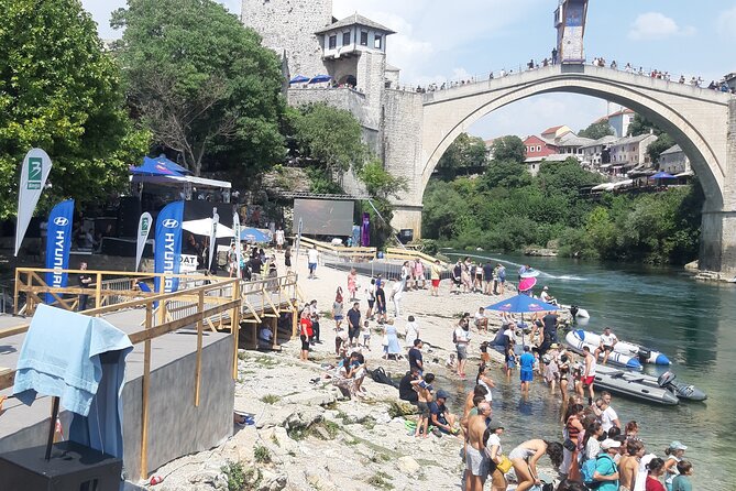 Full-Day Tour of Mostar and Kravica Waterfalls small group - Mostar free time: lunch, Stari Most, and the Neretva River walk