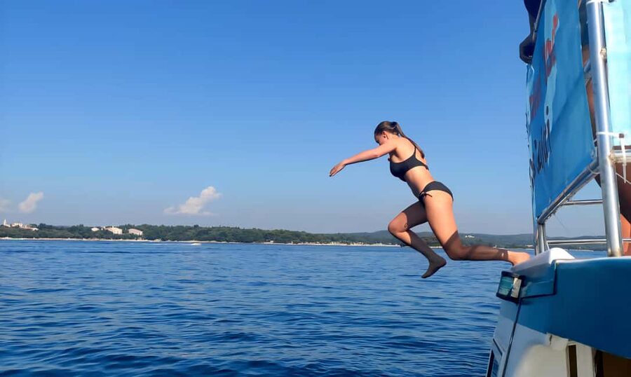 Funtana: Lim Fjord Cruise to Pirate’s Cave with Snorkeling - Pirate’s Cave stop: the swim, the entry fee, and the reality check