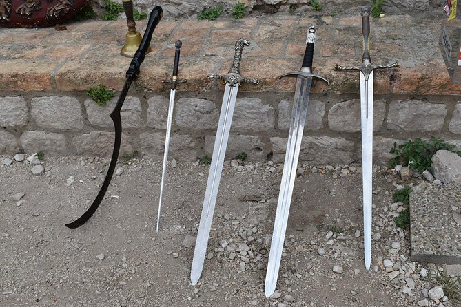 Game of Thrones Extended Tour with Swords and Props - The Rupe Museum: Littlefinger’s Brothel stop and the Tower of Undying viewpoint
