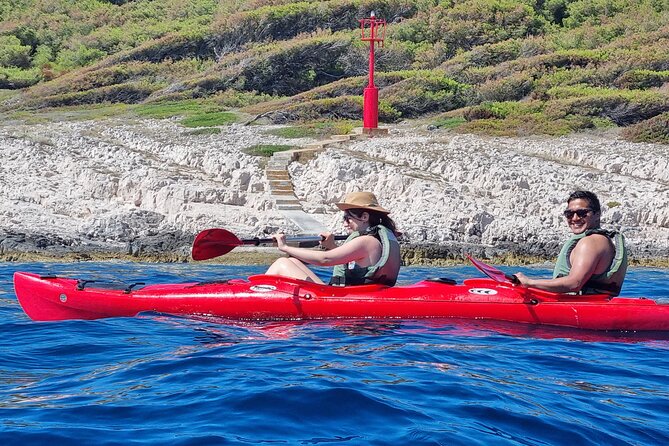 Half Day Paklinski Islands Sea Kayak Tour - Stop 1: Pakleni Islands, turquoise paddling and beach time