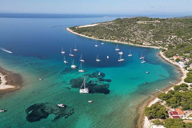 Half-Day Private Blue Lagoon Island Tour in Croatia - Ciovo Island time: swimming, sun, and optional lunch at Django in Duga bay