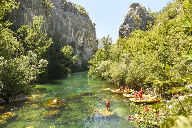 Half-Day Rafting Experience on Cetina River with Cliff Jumping and more - Enter the Cetina: Training, Paddling, and Safety Rhythm