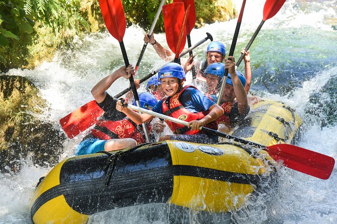 Half-Day Rafting Experience on Cetina River with Cliff Jumping and more - Pirate Rafting Stops: Swimming Breaks, Cave Swim, Waterfall Time