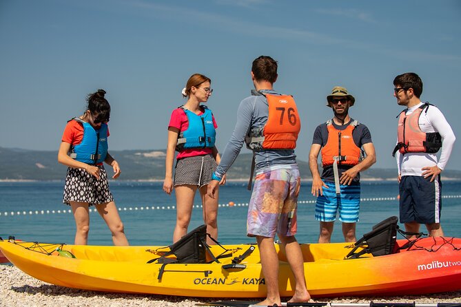 Half-Day Small-Group Kayaking Tour in Makarska - Cliff edge adrenaline, and how the guide handles it