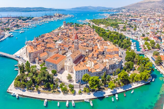Half Day Tour: Blue Lagoon, UNESCO Town of Trogir, island Ciovo - Speedboat Energy From Split, With a Max of 12