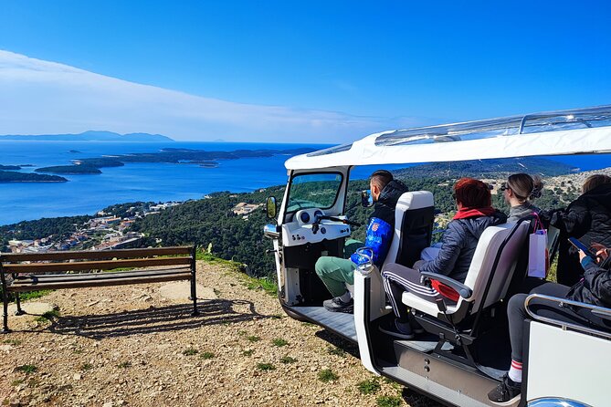 Hvar Adventure Tour: Explore with a 4-6 Seater eTuk Tuk Rickshaw! - Stop 3: Island-wide viewpoints and the lavender fields photo window