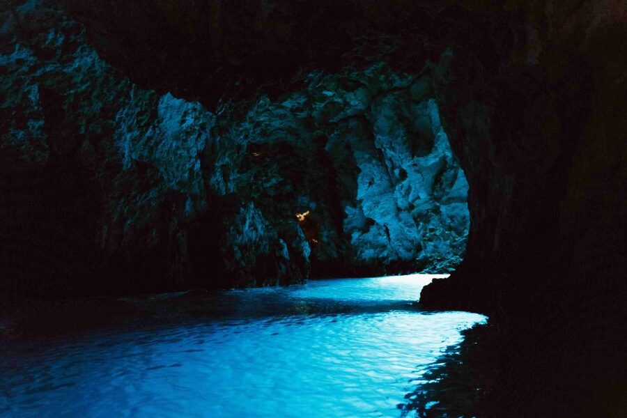 Hvar: Blue and Green Caves Boat Tour with Stiniva Beach - Palmizana Bay Finish: Secluded Relax Time and Local Food