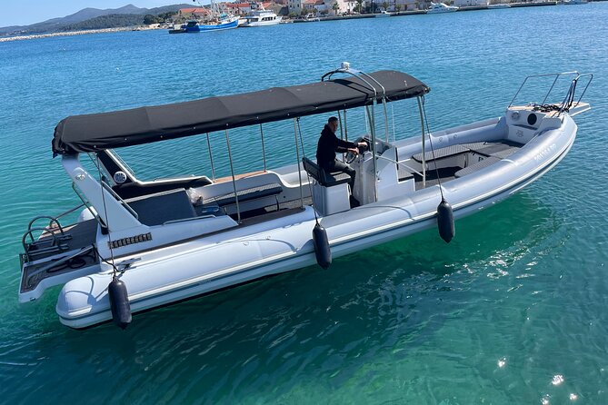 Islands Tour in Zadar by Speedboat - Stop 1 at Pjescana Uvala: Swimming Right Away in a Secluded Bay