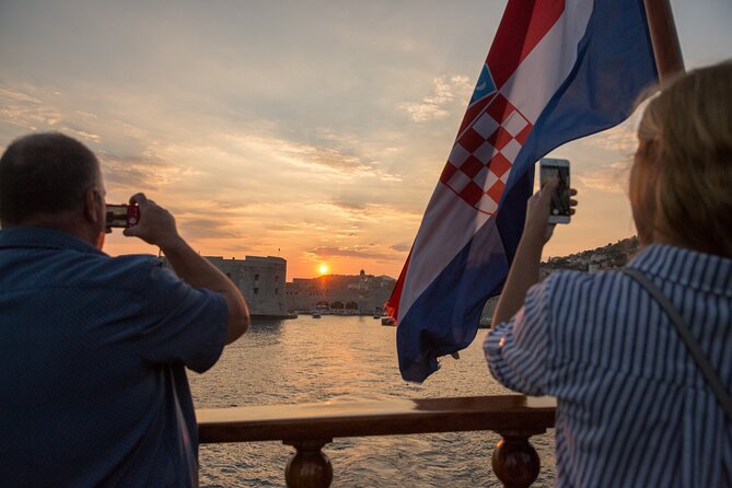 Karaka - The Best Dubrovnik Sunset Cruise (adults only) - Cruising Dubrovnik City Walls from the sea: the angle you came for