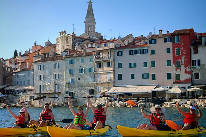 Kayaking and snorkeling trip,free drinks on the island and photo - Katarina Island Stop: 30 to 40 Minutes With Real Flexibility