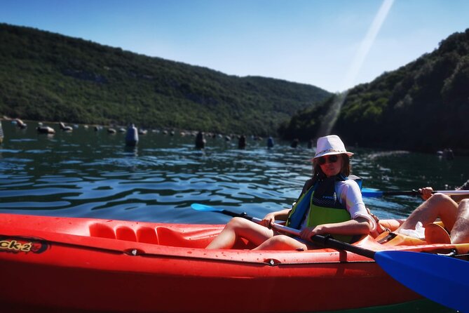 Kayaking Experience in Lim Bay Sea in The Croatian Fjord - Limski kanal paddling: quiet water, occasional boats, and a route you don’t need to plan