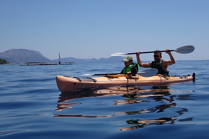 Kayaking Korčula's Paradise -Half Day Guided Kayak Tour - Snorkeling and swim breaks in clear Adriatic water